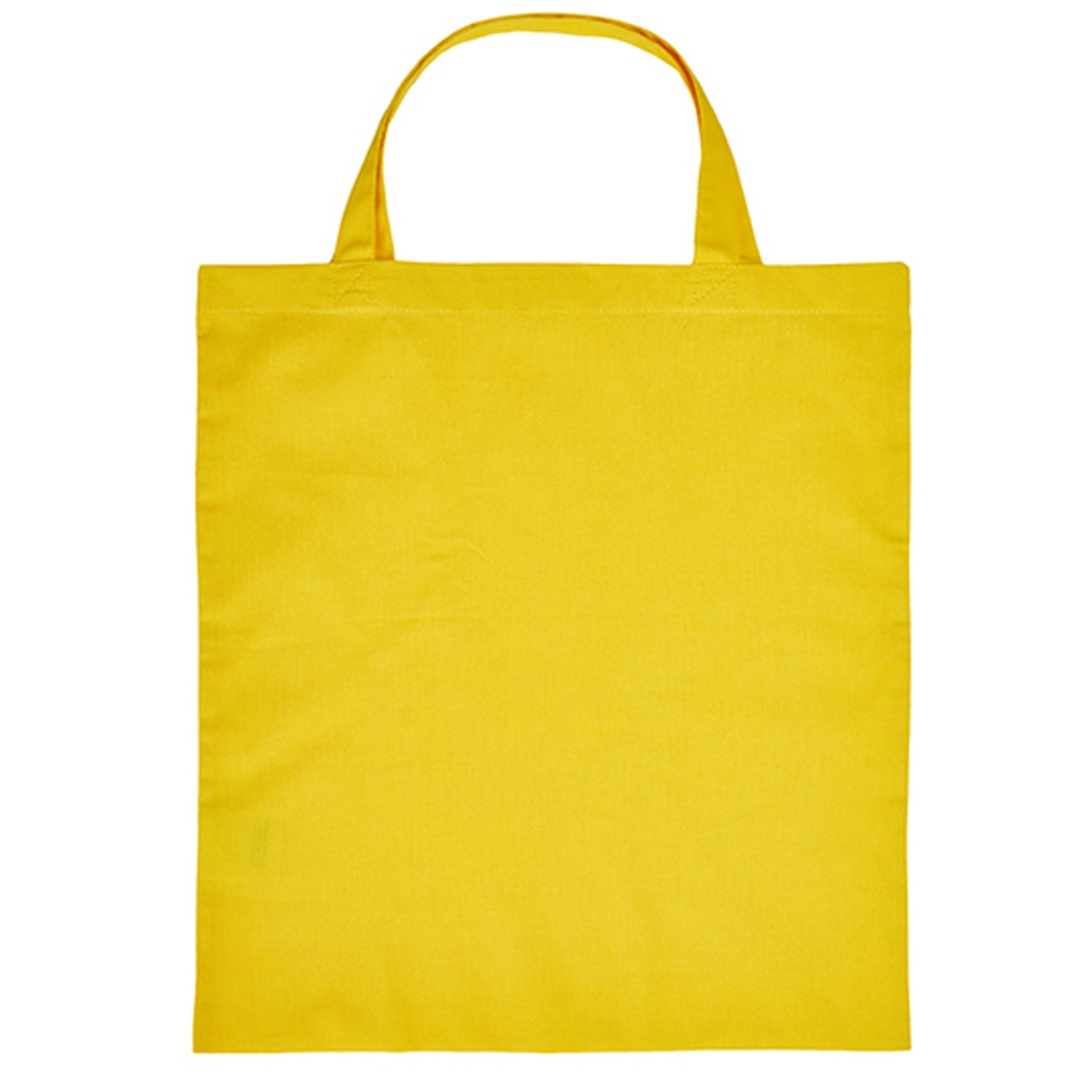 Baumwolltasche Color, kurze Henkel